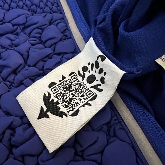 NWT Free People Movement Jacket Run Blue Size S - Picture 9 of 12